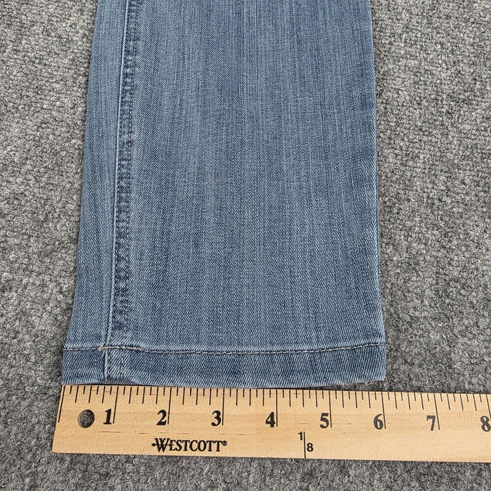 LL Bean Jeans Womens 14P Blue BeanFlex Stretch Mid Rise Classic Fit Denim Casual - Picture 7 of 16